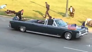 JFK MOTORCADE RE-ENACTMENT (FILMED FOR THE FICTIONAL STEPHEN KING MINI-SERIES 