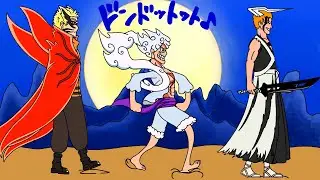 Naruto x Luffy x Ichigo Dr Livesey Phonk Walk | Fan Animation
