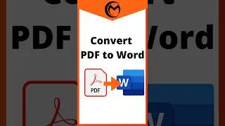 How to Convert PDF to Word file in Microsoft Word