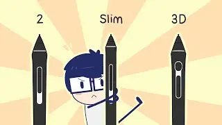 Wacom Pro Pen comparison - Pro Pen 2 vs Slim vs 3D