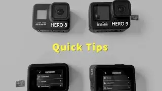 GoPro Hero 8 and 9 Black: How to Insert Micro SD Card & Format