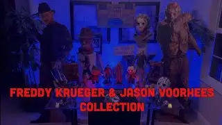 Freddy Krueger & Jason Voorhees Collection Display for Hearts of Darkness Documentary!