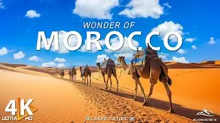 Morocco 4K: A Virtual Journey Through the Calming Landscapes and Cultures of Morocco.