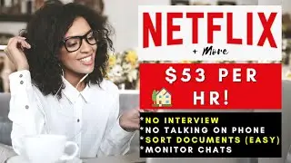 Netflix is Hiring Remote! + No Interview No Phone | Remote Work From Home Jobs 2025
