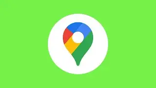 Google Maps Logo - Icon Animated | Green Screen | Free Download | 4K 60 FPS !