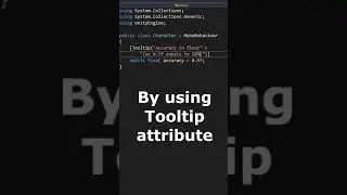 Unity Variable Tooltip 