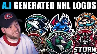 Reacting to A.i. Generated NHL Logos!