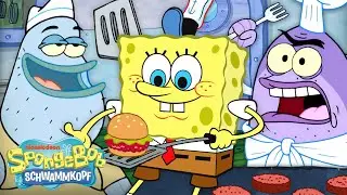 SpongeBob | SpongeBob-Charaktere, die JEMALS in der Krossen Krabbe gearbeitet haben! | Schwammkopf