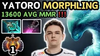 🔥 RANK 1 Yatoro MORPHLING Hard Carry 7.37e 🔥 Yatoro Grandmaster Tier - Dota 2