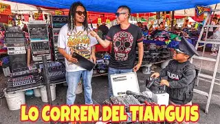 WE TOOK LALO IZARRARAS TO THE SALADO MARKET TO BUY HIS SOUND