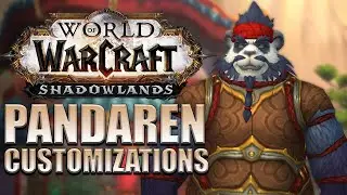 NEW Pandaren Customization Options | Shadowlands Alpha