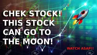 CHEK Stock! CHEK Stock Analysis! DON'T MISS THIS ROCKET! WATCH NOW!