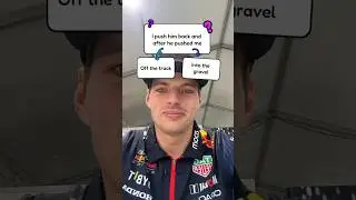 Max tries the Inchident filter😭😂 #f1 #formula1 #maxverstappen #racing #f1edit #tiktok #shorts