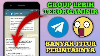 Cara Pasang GroupHelpBot di Telegram