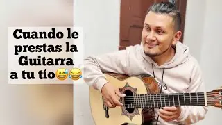 Cuando le prestas la Guitarra a tu Tío 😅 (Humor)