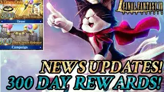 { FF7: Ever Crisis } News Updates! 300 Days Login Campaign & New Shop Items + Review!!