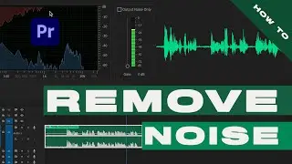 How to Remove Background Noise in Premiere Pro | Tutorial by Vamify