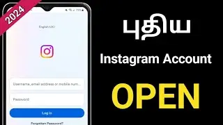 How to create instagram new account in tamil/Instagram new account create in tamil/instagram account