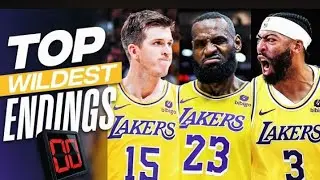 The Lakers WILDEST Endings of the 2023-24 NBA Season 🔥🔥