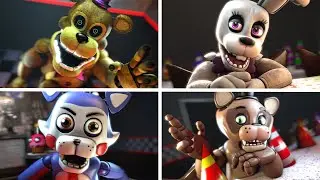 Every FNAF Fangame Animatronic in a Nutshell