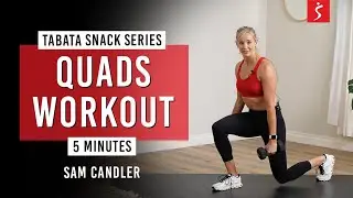 Tabata Snack Series: QUADS | 5 Minutes