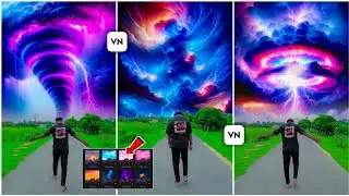 Trending Colorful Sky Video Editing In Vn App | Sky Change Reels Video Editing In Vn App | Vn Editor