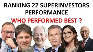 Shocking Results - Superinvestors Performance Ranking