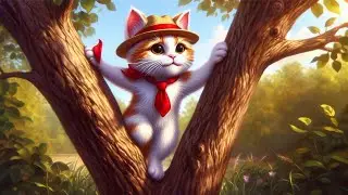 😺 Феликс, веселый кот - детская песенка о сумасшедшем коте 🎩