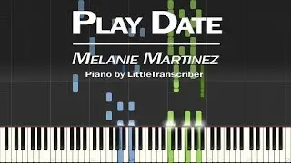 Melanie Martinez - Play Date (Piano Cover) Synthesia Tutorial by LittleTranscriber