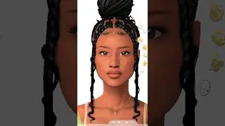 when i try a realistic skin overlay 👀| the sims 4 #sims #thesims4 #sims4 #shorts