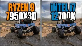 Ryzen 9 7950X3D vs i7 12700K Benchmarks - Tested 15 Games and Applications