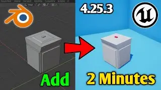 Blender to Unreal Engine How to export fbx blender to Unreal Engine Croding Bangla YT Blender 2.90.1