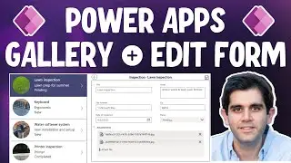 Power Apps Gallery Edit Form Tutorial for Beginners