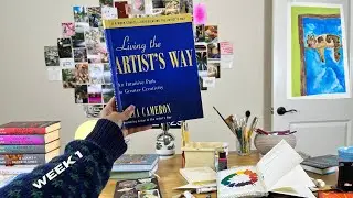 ⭐️How I Plan on Becoming a Better Artist in 2025. Living the Artist Way Week One⭐️