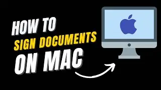 Step-by-Step Tutorial: Digitally Sign PDFs on Mac