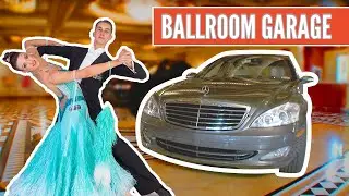 THE MOST EXPENSIVE  BALLROOM GARAGE EVER!