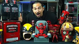 Deadpool and Wolverine Merchendise Collection Popcorn Buckets and More