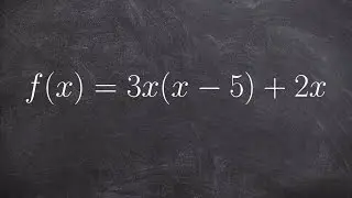 How to apply multiplication to write polynomial in standard form and find degree