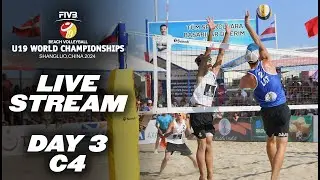 World Championship - U19 Beach Volleyball 2024 - Round 3 | Court 4