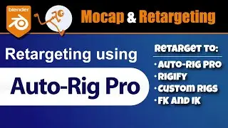 [Blender] Retargeting/Ramap using Auto-Rig Pro (COMPLETE guide)