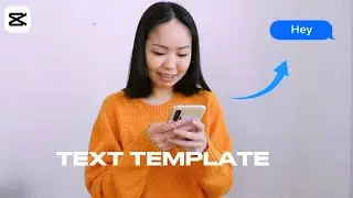 How to insert messaging text on capcut - text templates