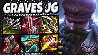 Graves vs Hecarim [ Jungle ] Patch 14.17 Korea Master ✅