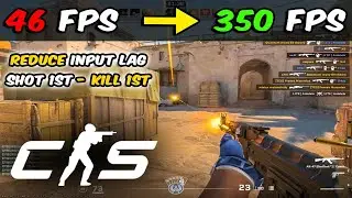 CS2 - How To Boost FPS & Reduce Input Lag (0 Input Delay) Kill 1st