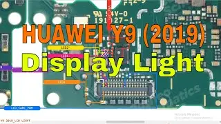 HUAWEI Y9 (2019) Display Light problem Hardware Diagram, jumper ways