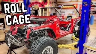 Building A Custom Offroad Roll Cage!! - Ultra4 Jeep Build - Ep13