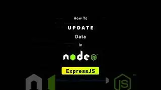 how to update data in mongoDB using Node.js Express.js. 