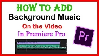 How to Add Background Music on the Video in Premiere Pro