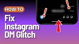 How To Fix Instagram DM Glitch 2024 | EASY Guide