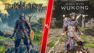 BLACK MYTH WUKONG vs ELDEN RING - Direct Comparison! Attention to Detail & Graphics! PC 4K