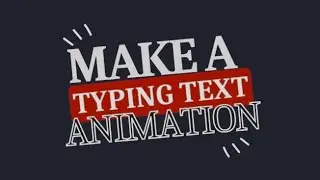 Make a Typing Text Animation using Vanilla Javascript